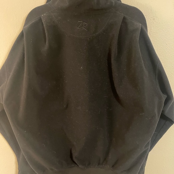 Zero Restriction Wind Stopper Golf 1/4 Zip Pullover: Men’s Large/black - Picture 4 of 4